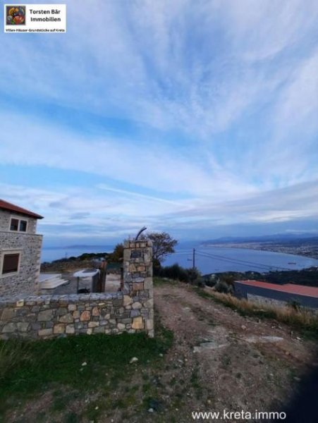 Rodia-Heraklion Über den Dächern von Heraklion – Exklusive Natursteinvilla mit spektakulärem Panoramameerblick Haus kaufen